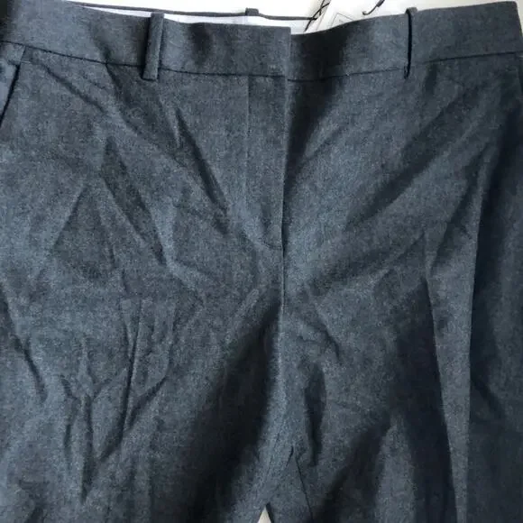NWT Theory Wool Blend Charcoal Grey Ankle Pants